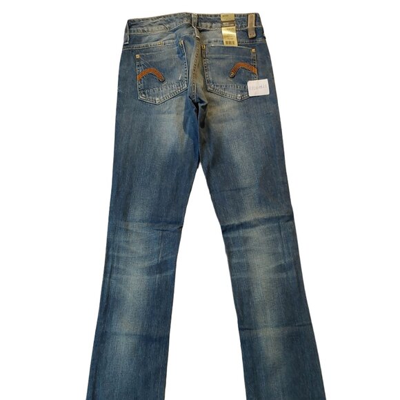 G-Star Raw Reese Straight Leg Mash Denim Duty Blue Wash Jeans Sz 26 x34 NWT - Picture 7 of 11